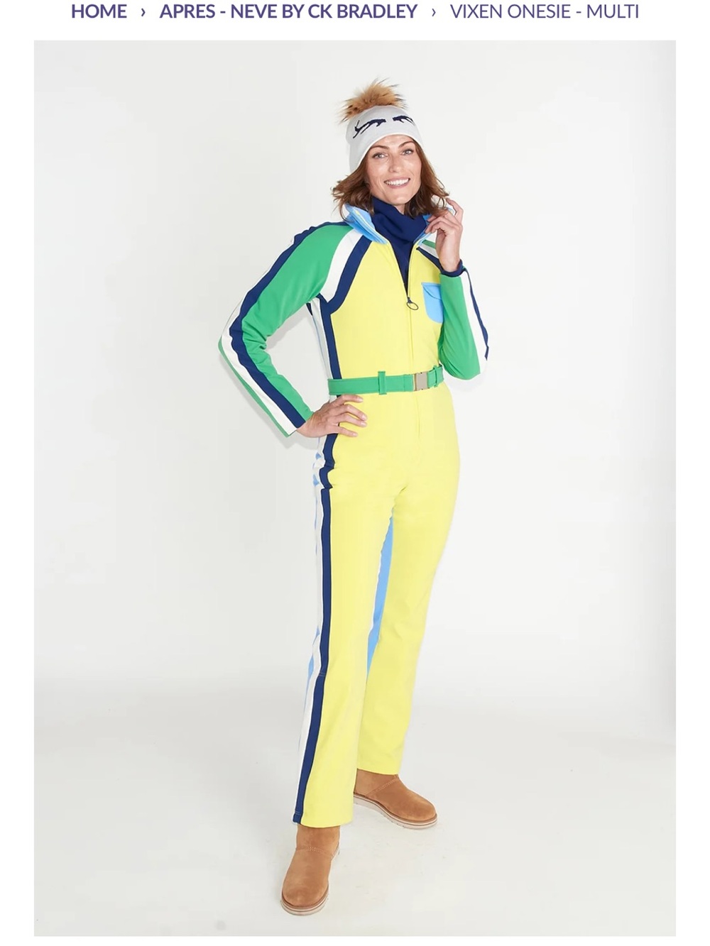 Vixen Onesie - Yellow Multi